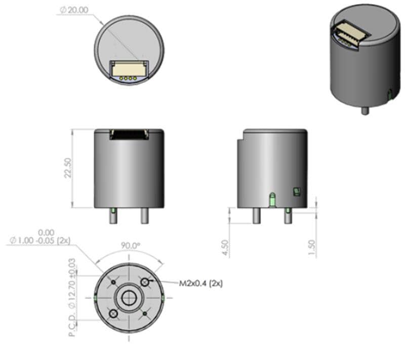 Broadcom AS20-Series微型编码器套件