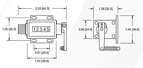 Chart - Trumeter 46 Series Mechanical Stroke Counters