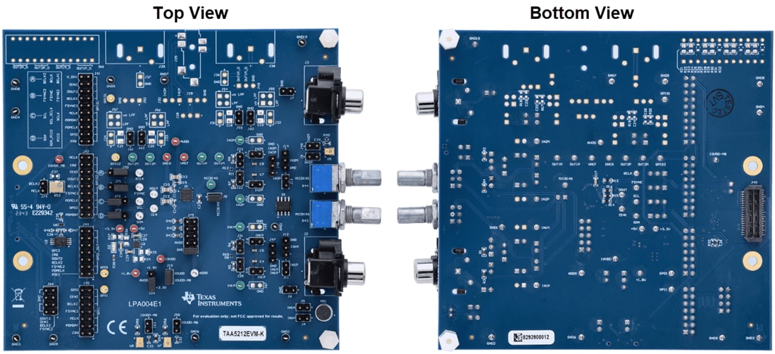 机械图纸 - Texas Instruments TAx5x12EVM-K 评估模块（EVM）