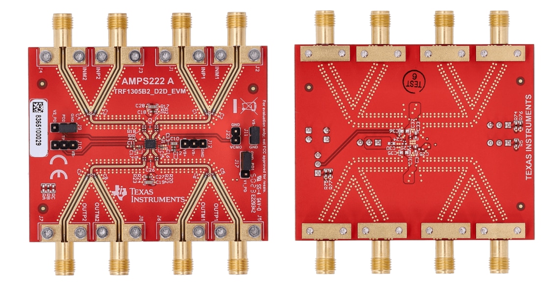 Texas Instruments TRF1305x2-D2D-EVM评估模块