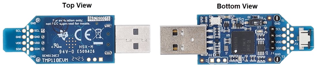 机械图纸 - Texas Instruments TMP118EVM 评估模块（EVM）