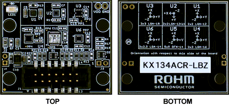 ROHM Semiconductor KX134ACR-EVK-001 评估板