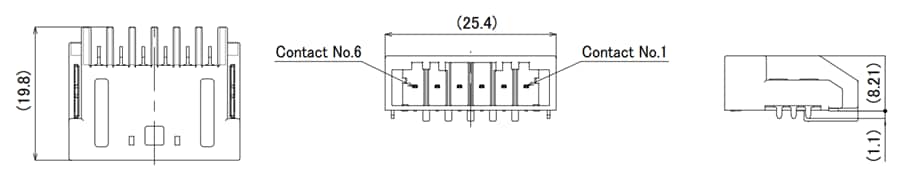 图表 - Hirose Electric ZG05HV高压线对板连接器