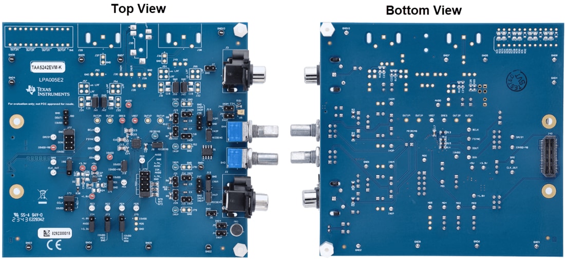 机械图纸 - Texas Instruments TAx5x42EVM-K 评估模块（EVM）