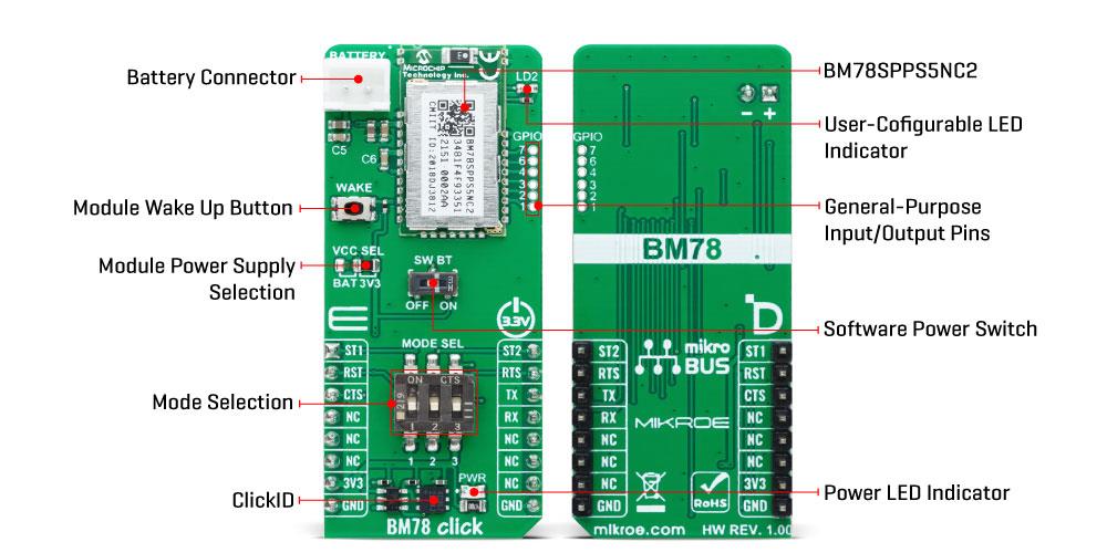 Mikroe BM78 Click