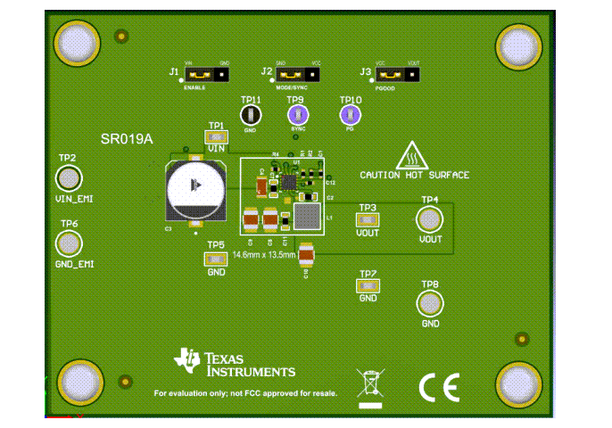 Texas Instruments LMR66430-2EVM 驱动评估模块