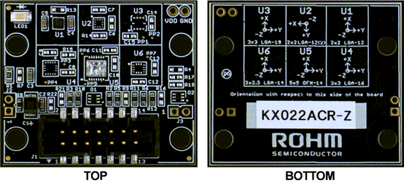 ROHM Semiconductor KX022ACR-EVK-001 评估板