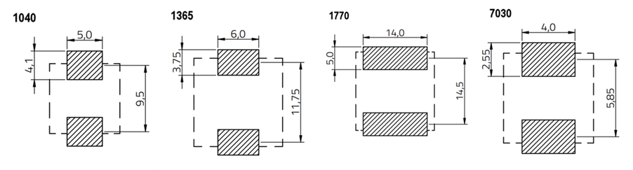 图表 - Würth Elektronik WE-LHCA薄型大电流电感器