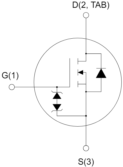 应用电路图 - STMicroelectronics STP80N1K1K6 N沟道功率MOSFET
