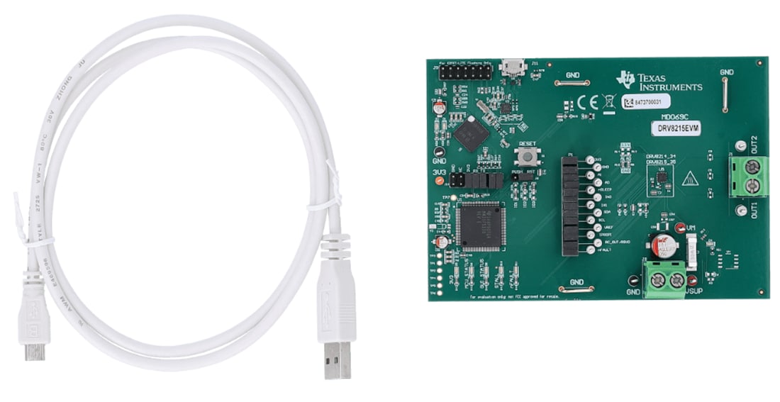 Texas Instruments DRV8215EVM驱动器评估模块 (EVM)