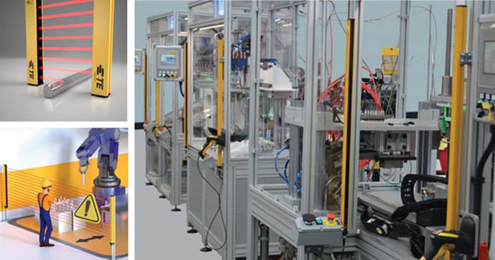 信息图 - TE Connectivity 安全光幕