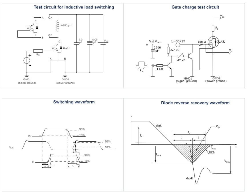 STMicroelectronics GWA40MS120DF4AG汽车级MS系列IGBT