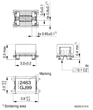 EPCOS / TDK ADF32T数据和信号线扼流圈
