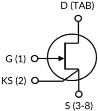 应用电路图 - onsemi UJ4N 750V 4.3mΩ常开SiC JFET晶体管