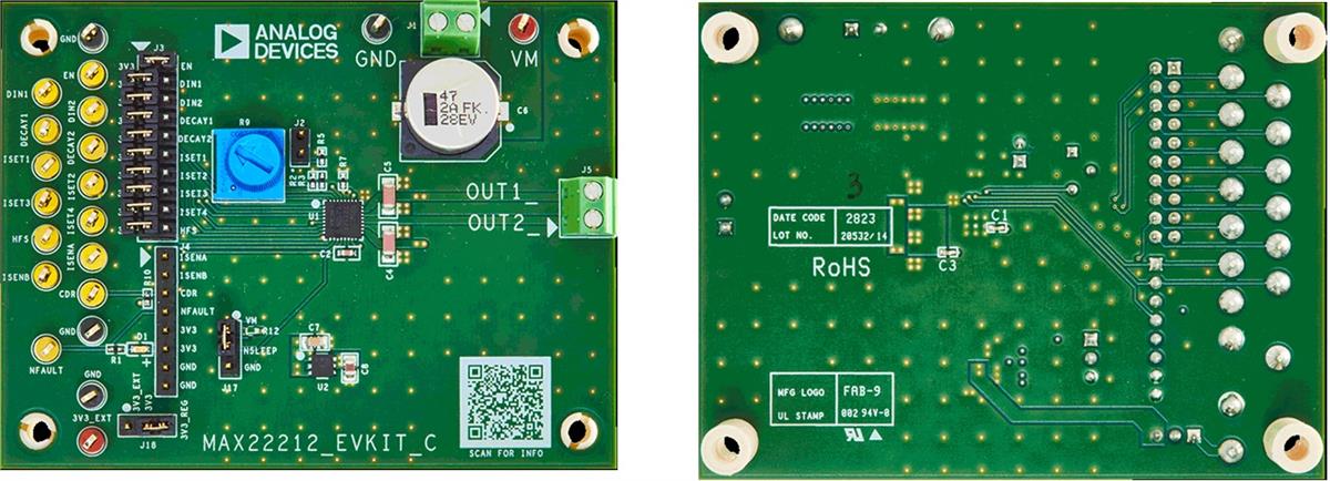 Analog Devices / Maxim Integrated MAX22212 评估套件