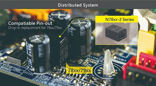 信息图 - MEAN WELL N78-2 2A非隔离式直流-直流开关稳压器
