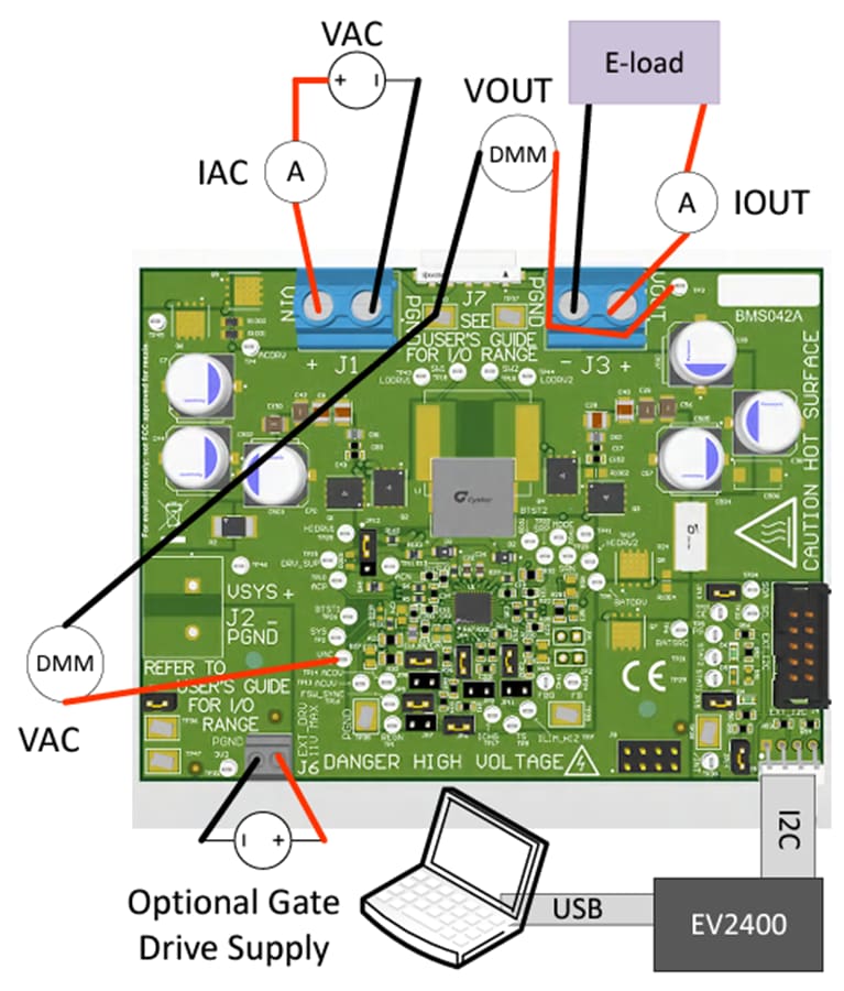 图表 - Texas Instruments bq25758EVM控制器评估模块 (EVM)