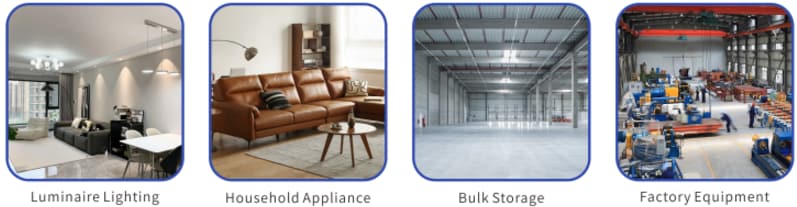 图表 - Amphenol Anytek 照明设备用AQT端子块