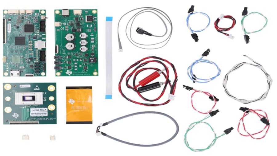 图表 - Texas Instruments DLP4620SQ1EVM 评估模块（EVM）