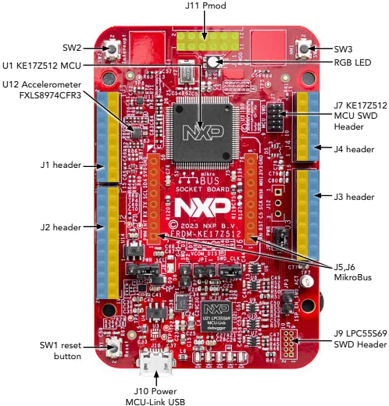 NXP Semiconductors FRDM-KE17Z512 开发板