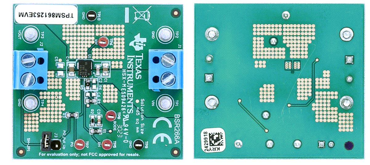 Texas Instruments TPSM86125xEVM 评估模块