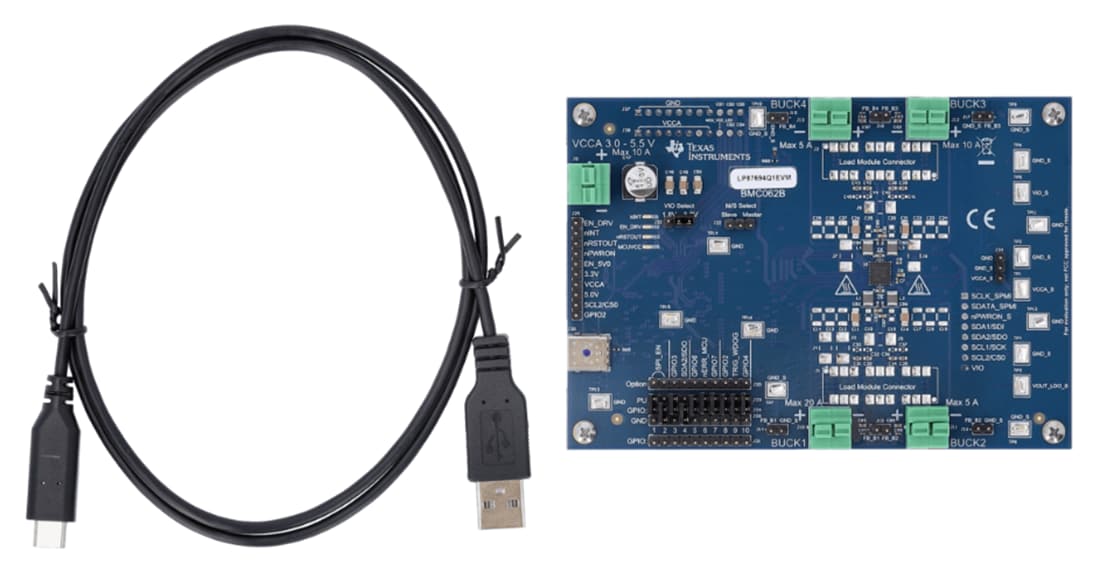 Texas Instruments LP87694Q1EVM 评估模块（EVM）