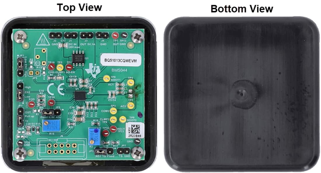 机械图纸 - Texas Instruments bq51013C-Q1EVM 评估模块（EVM）