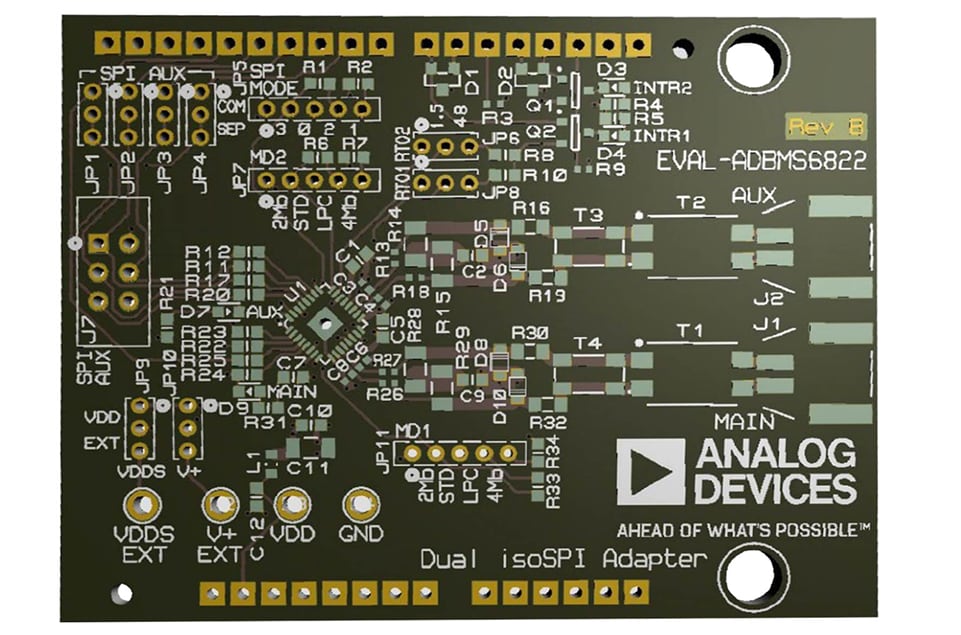 Analog Devices Inc. EVAL-ADBMS6822 评估板