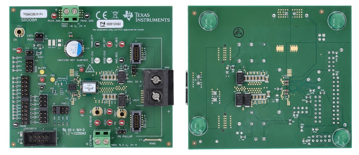 Texas Instruments TPS546C25EVM-1PH评估模块