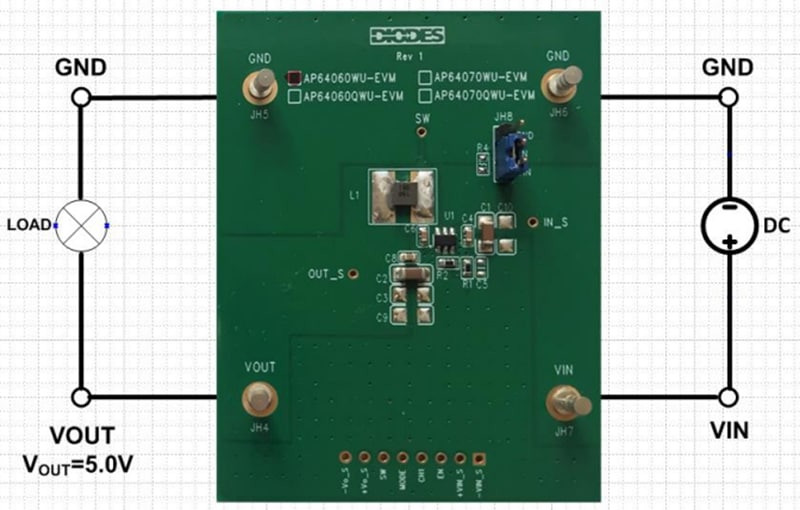 Diodes Incorporated AP64060 评估板