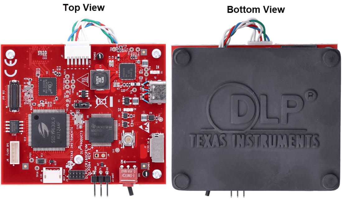 机械图纸 - Texas Instruments DLPDLCR160CPEVM DLP® LightCrafter™ Display evm