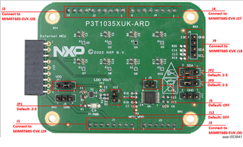 NXP Semiconductors P3T1035xUK Arduino®扩展板评估板