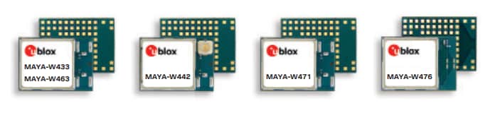 u-blox MAYA-W4三射频模块