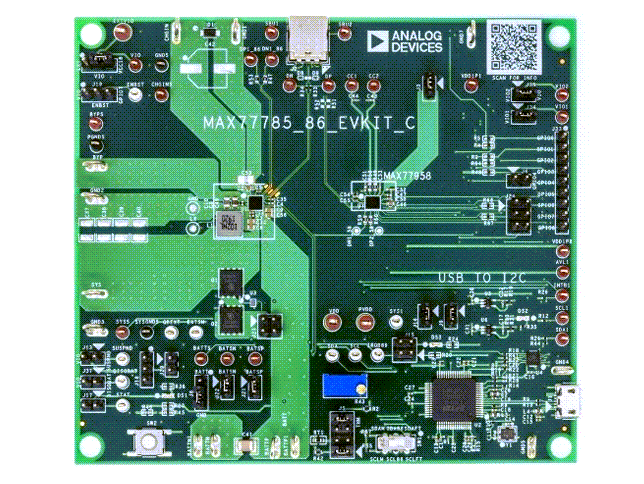Analog Devices / Maxim Integrated MAX77785EVKIT/MAX77786EVKIT 评估套件