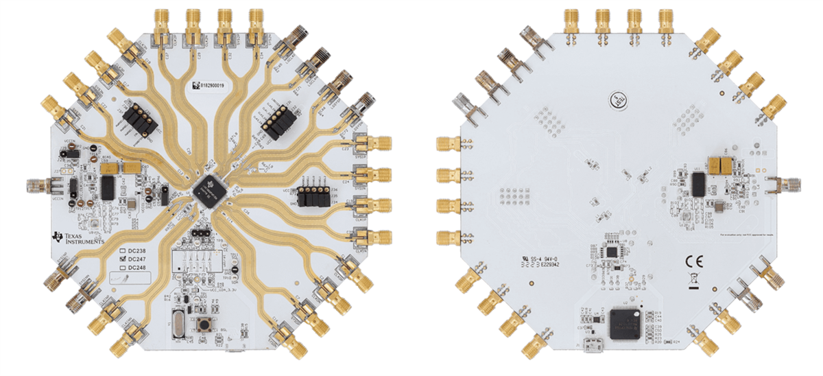 Texas Instruments LMX1860SEPEVM评估模块