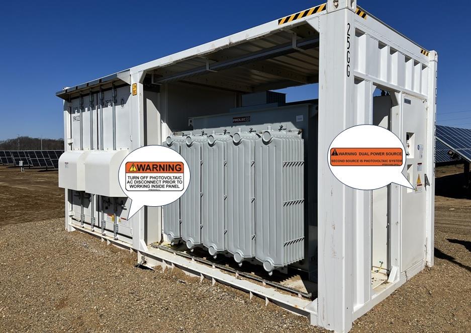 Panduit Pre-Printed Labels for Solar Energy