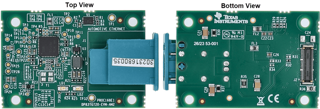 位置电路 - Texas Instruments DP83TG720-EVM-AM2 评估模块（EVM）