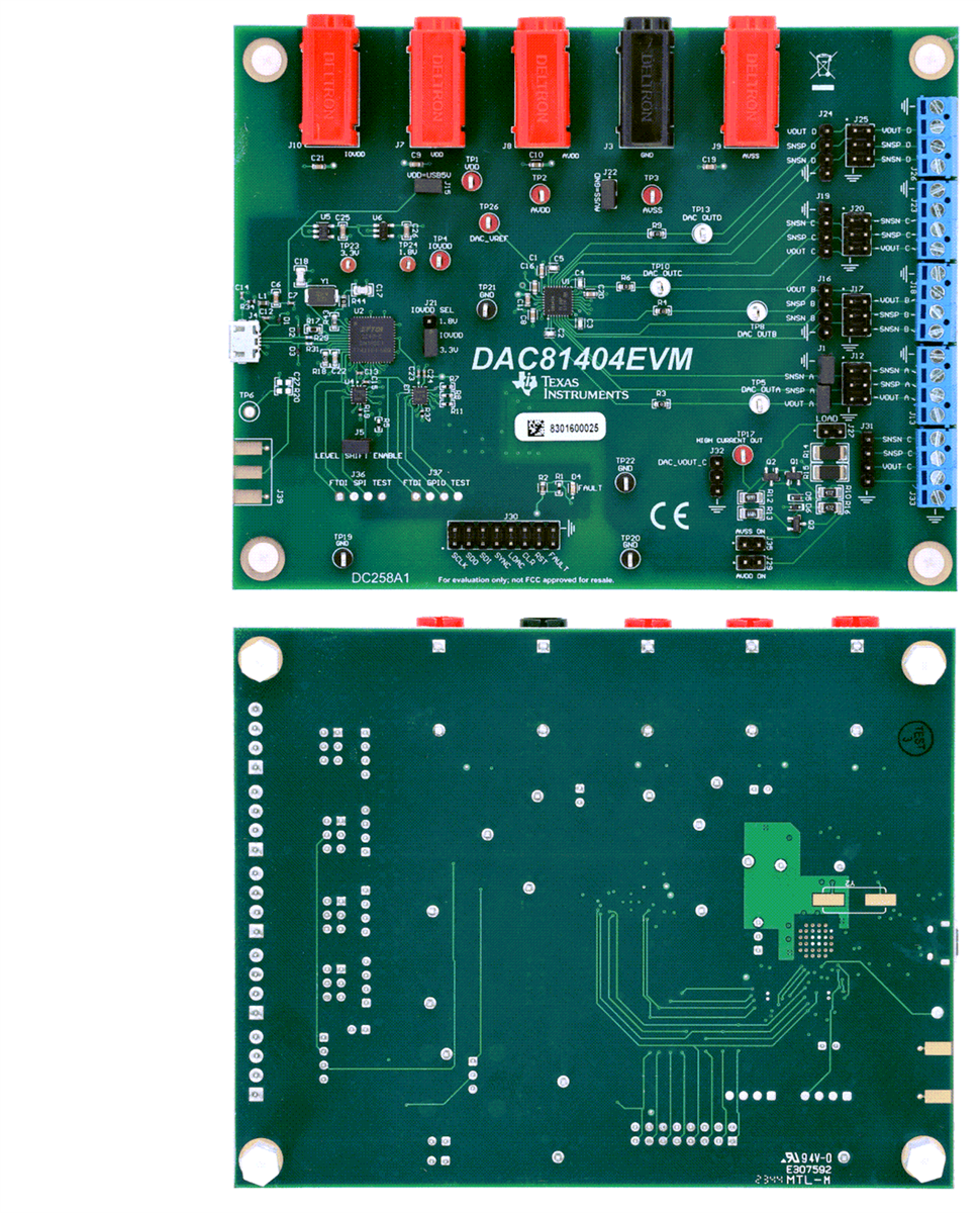 Texas Instruments DAC81404EVM评估模块