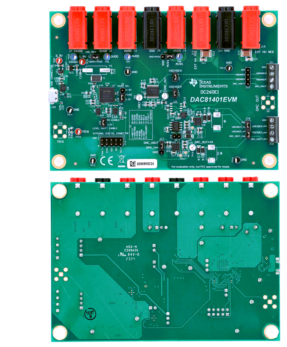 Texas Instruments DAC81401EVM 驱动评估模块