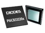 Diodes Incorporated PI6CB332202/PI6CB332204双输入时钟多路复用器