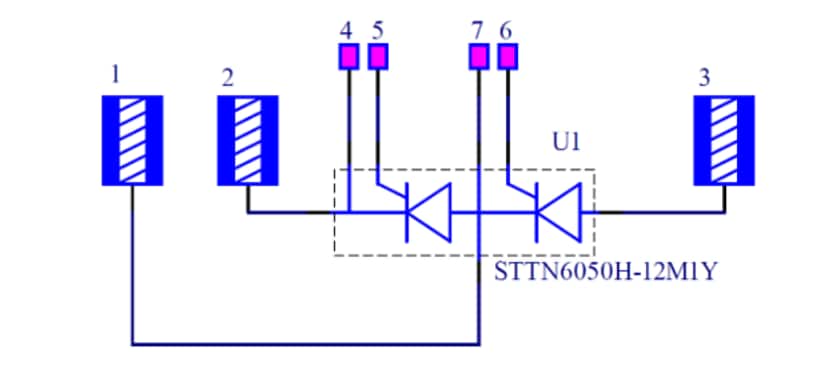 原理图 - STMicroelectronics STEVAL-TO240SCR 评估板