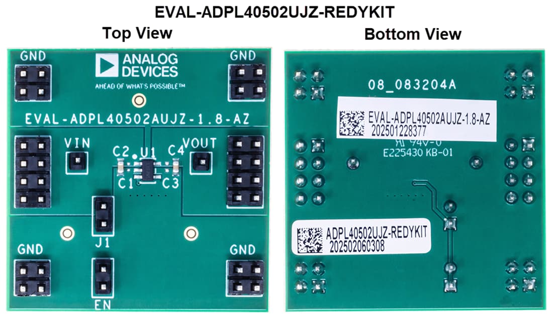 机械图纸 - Analog Devices Inc. EVAL-ADPL40502-REDYKIT 评估板