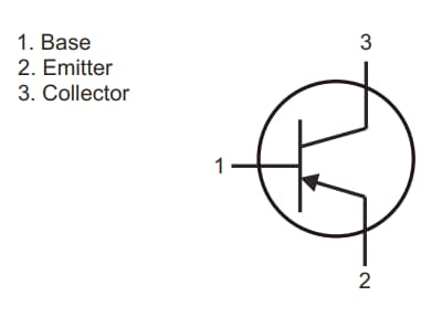 Schematic - Comchip Technology AMMBT2907AM PNP Automotive Small Signal Transistor