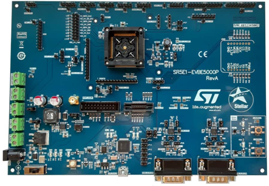 机械图纸 - STMicroelectronics SR5E1-EVBE5000P MCU评估板
