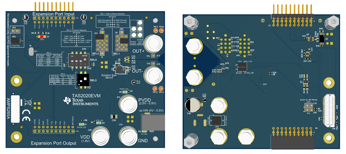 Texas Instruments TAS2020EVM 评估模块