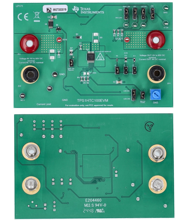 Texas Instruments TPS1HTC100EVM评估模块