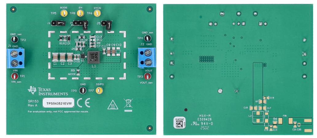 Texas Instruments TPS543521EVM评估模块