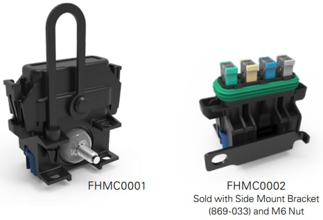 Littelfuse MCASE®四路保险丝座