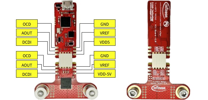 Infineon Technologies XENSIV™ TLE4973电流传感器2GO套件