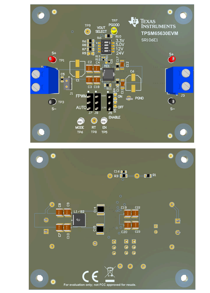 Texas Instruments TPSM65630SEVM 评估模块